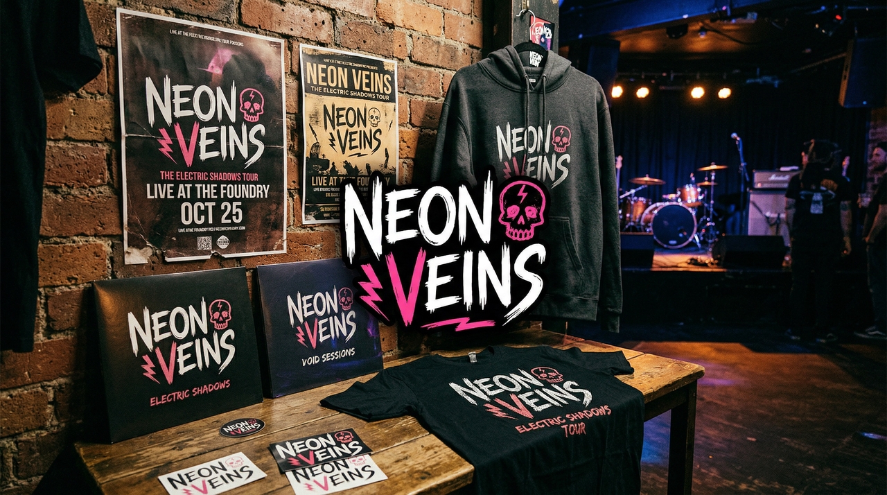 Design memorable music band logos