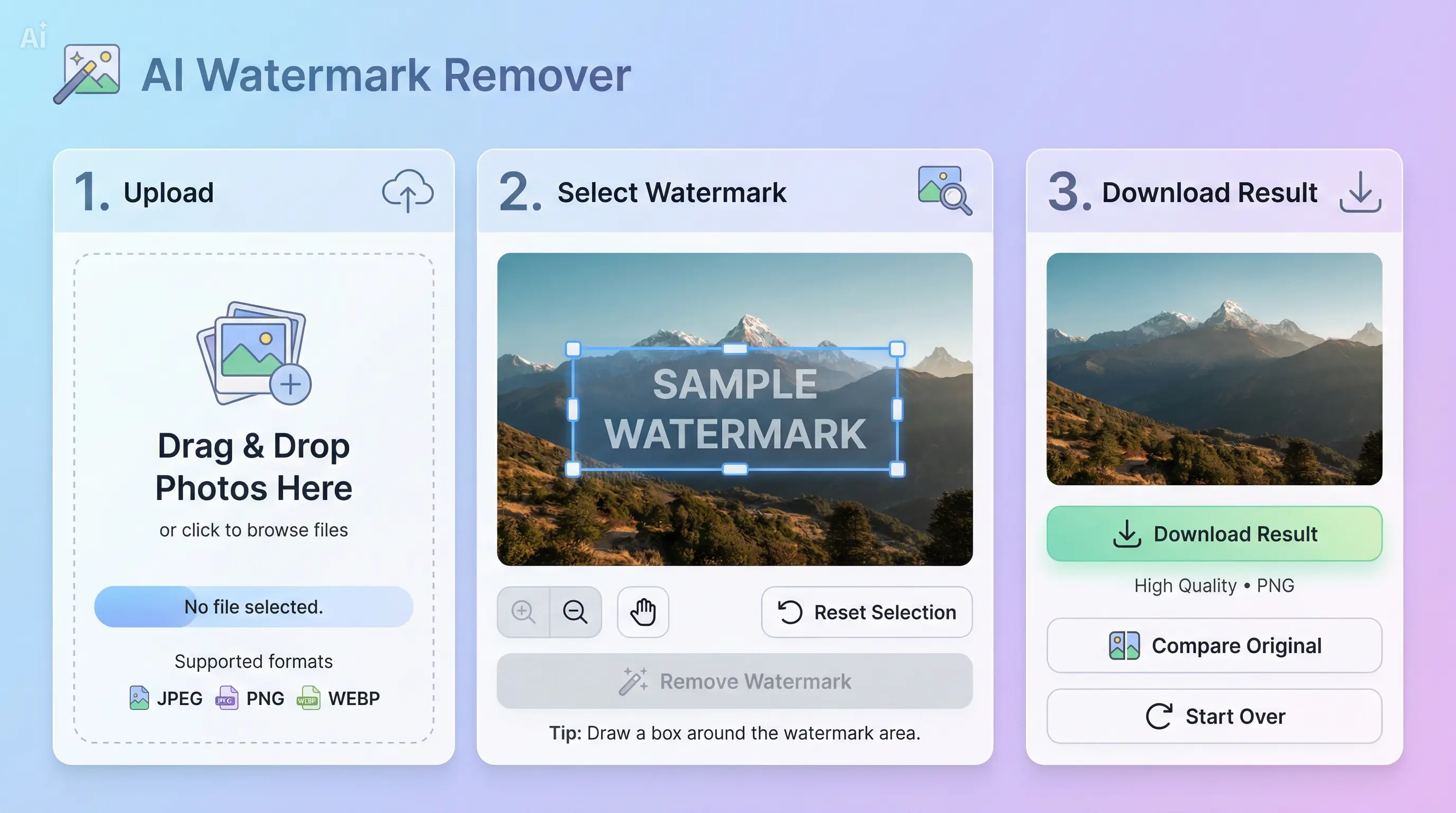 Easy-to-use interface