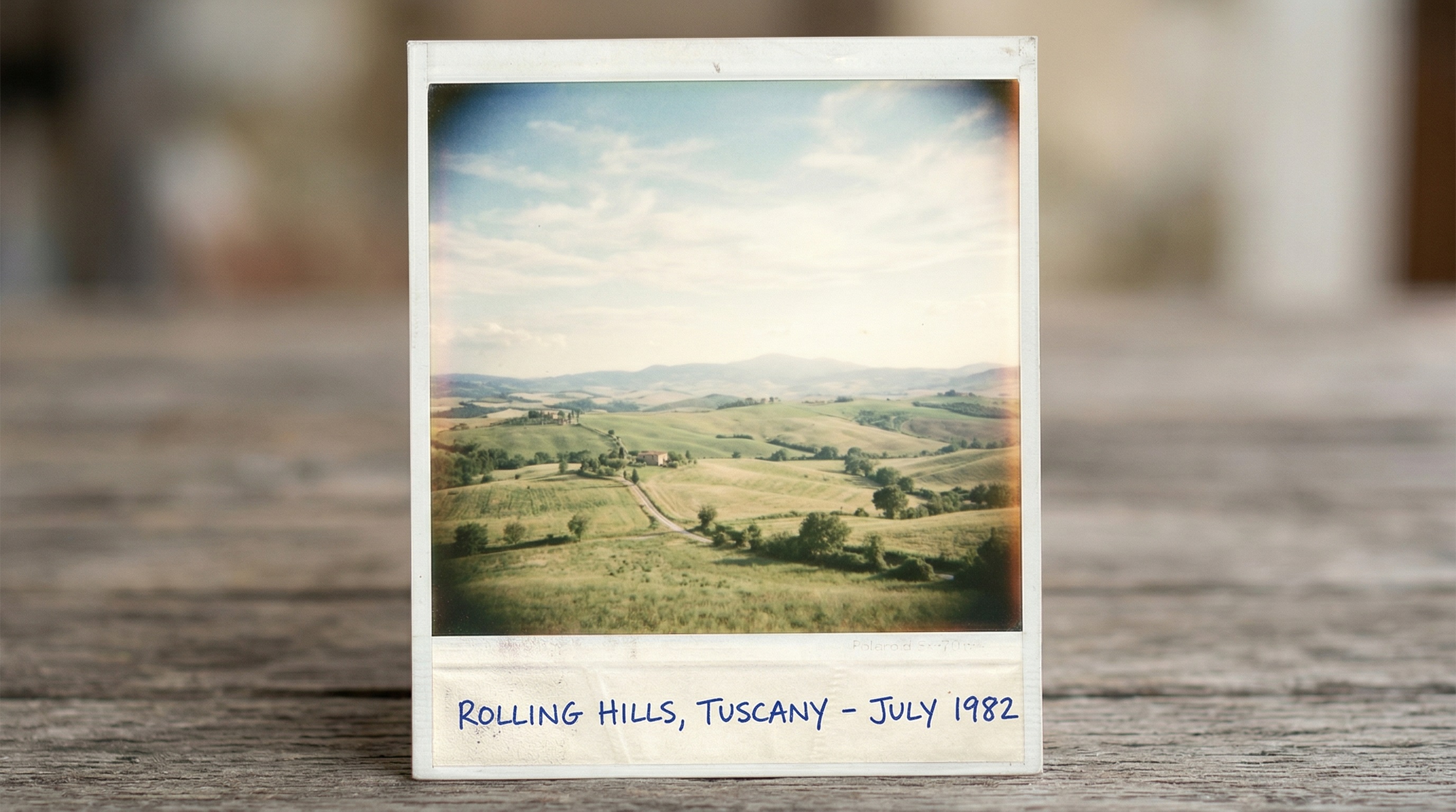 The Nostalgic Polaroid Frame Style