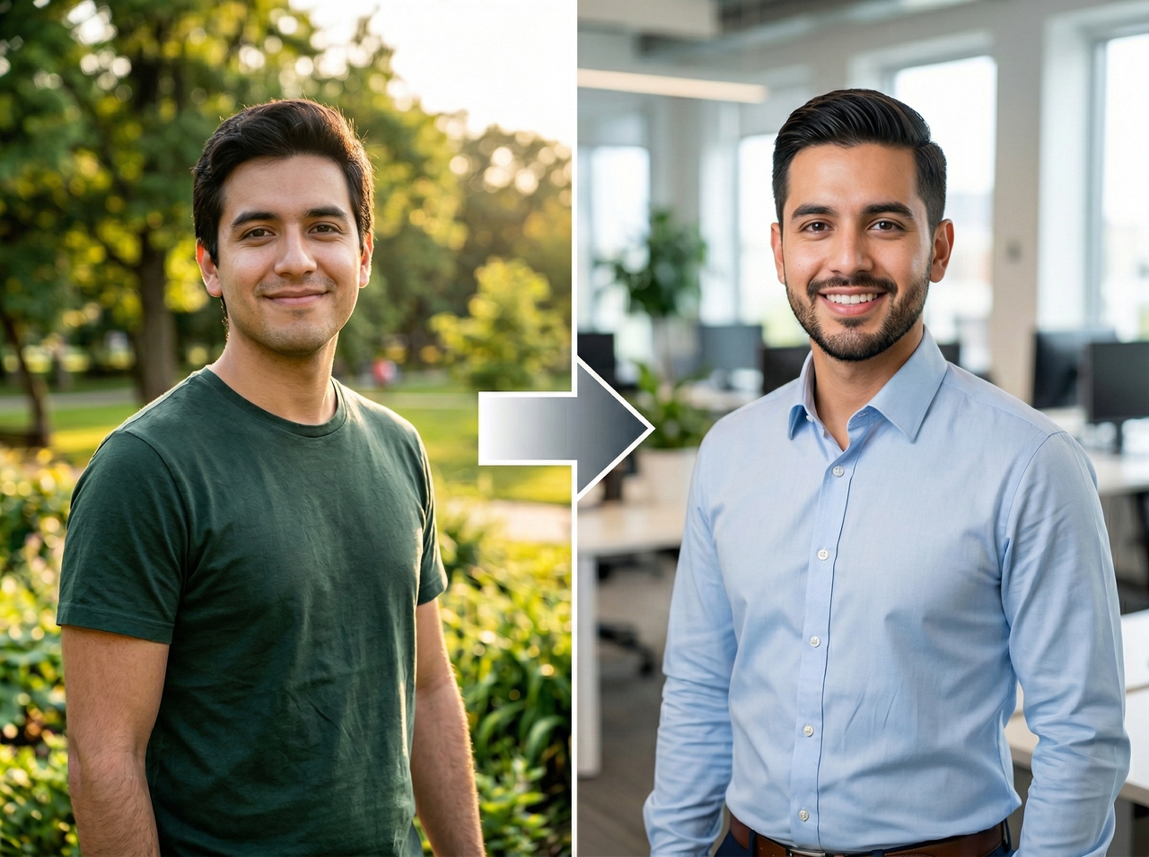 Create a LinkedIn profile picture