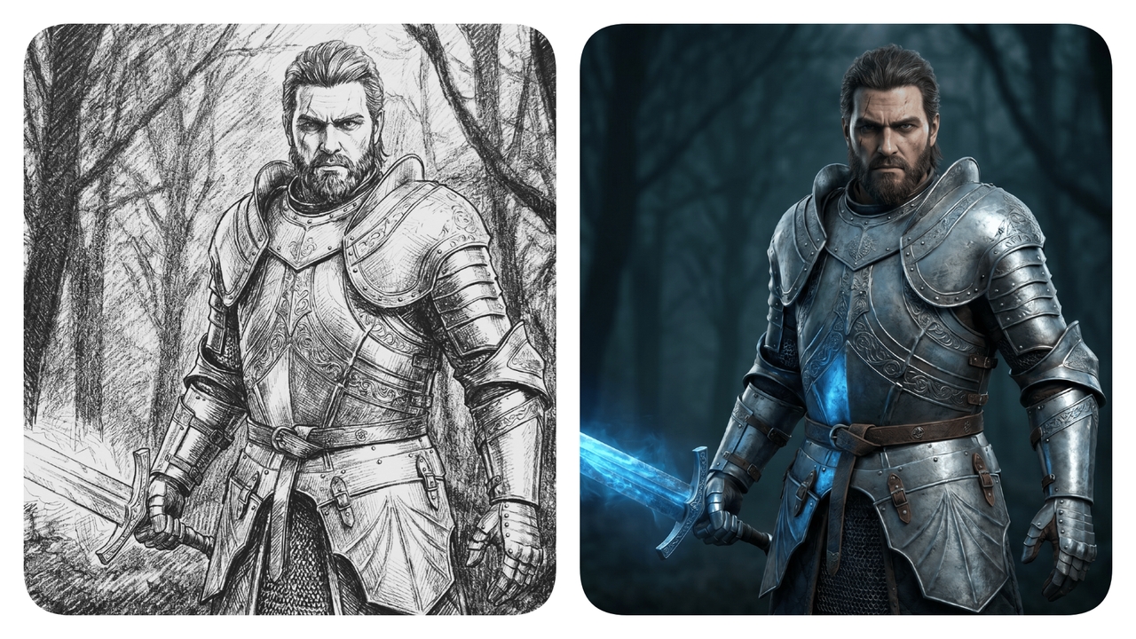 Stunning video game character concepts 