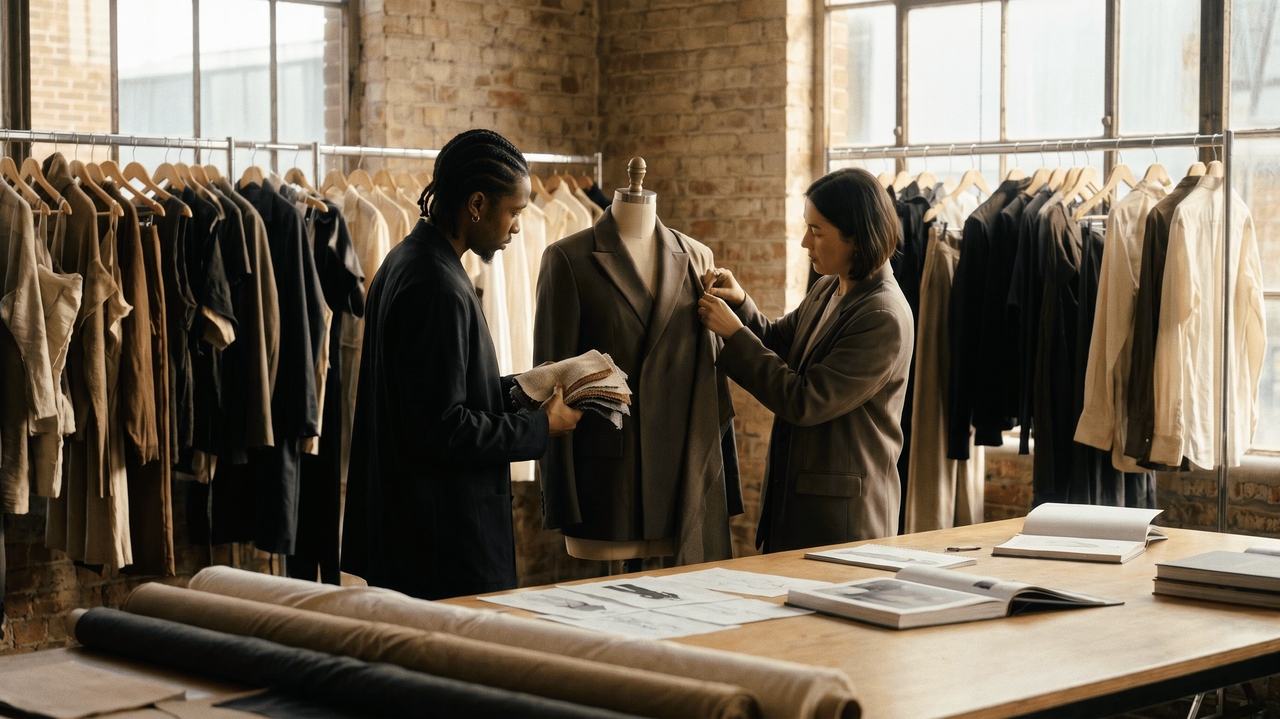 Fashion designers testing new collections 