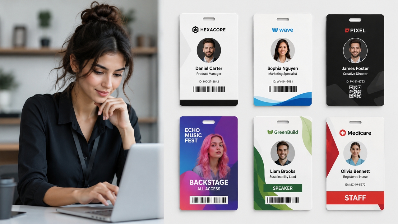Instant text-to-design layouts