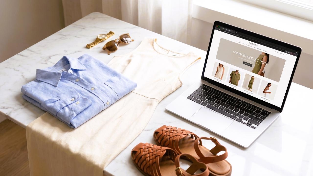 Minoristas en línea de moda y ropa