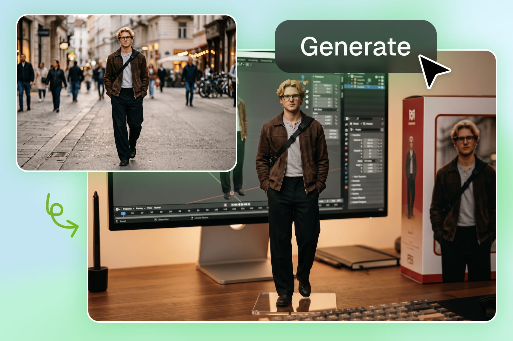 AI Action Figure Generator