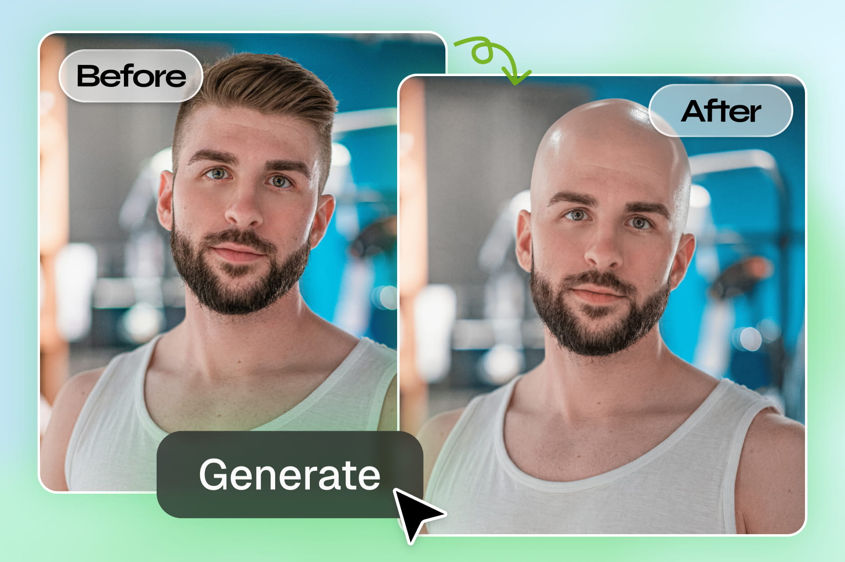 Try Bald Filter Online for Free