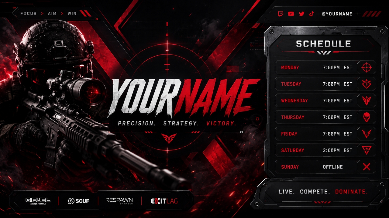 High-Octane Competitive FPS Themes