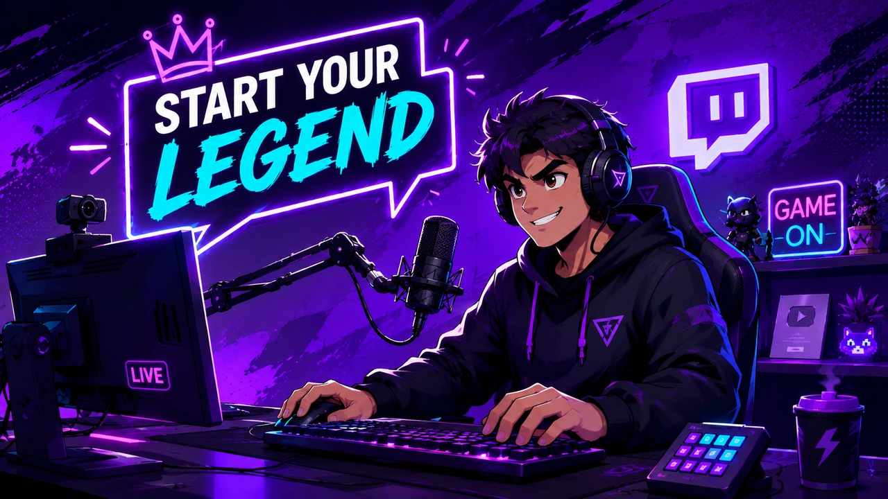 New and affiliate streamers