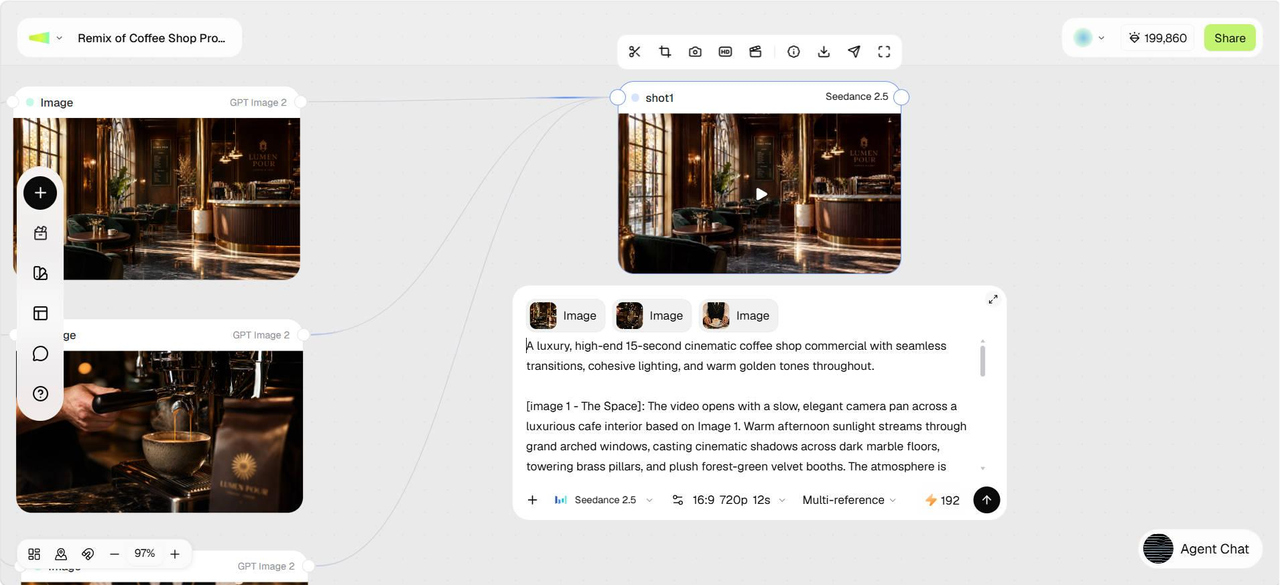 Step 3: Generate, edit, and export your video