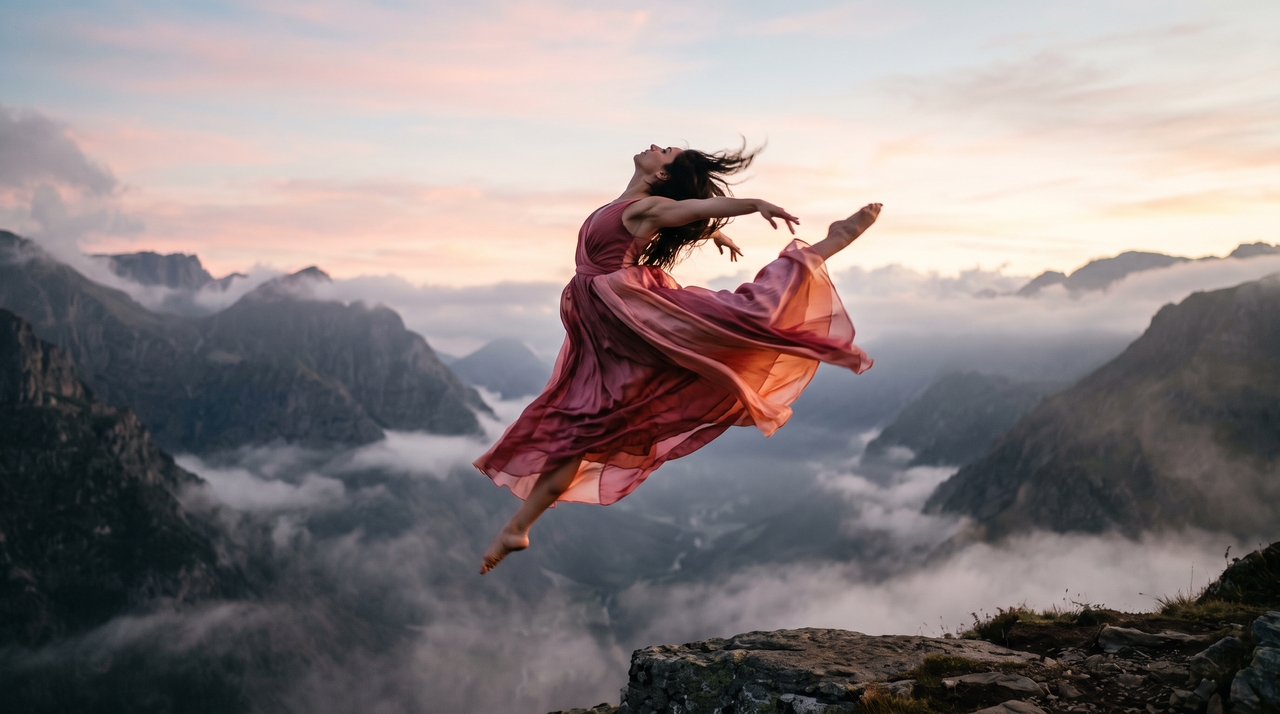Keep the subject natural during movement